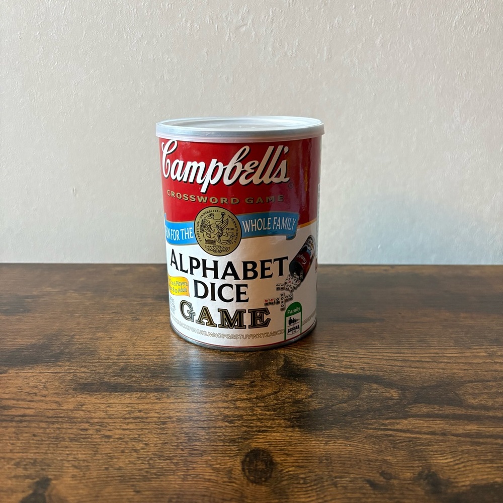 Campbell’s Alphabet Dice Game - Red - Picture 2 of 5